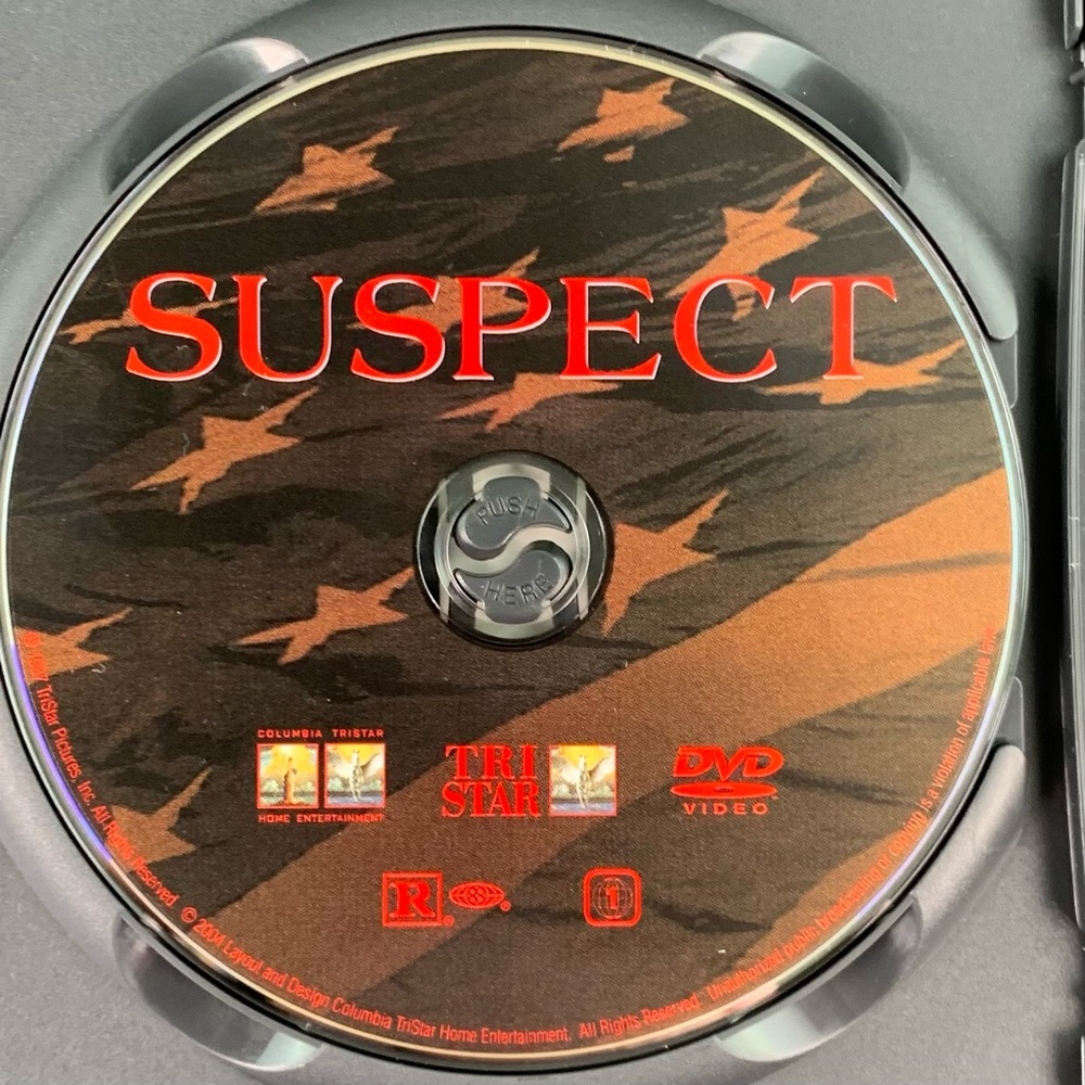 Suspect DVD. - Picture 4 of 4